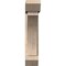 Ekena Millwork Thorton Slat Smooth Bracket w/ Offset Brace, Douglas Fir, 7 1/2"W x 28"D x 36"H BKT0806X28X36THR06SDF - alternate 3